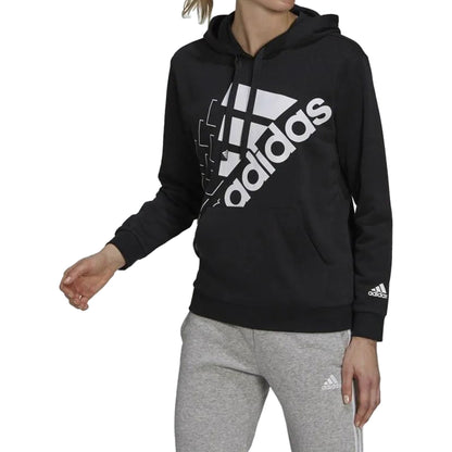 Adidas Brand Love Slanted Logo Relaxed Hoodie Womens Style : Gs1360