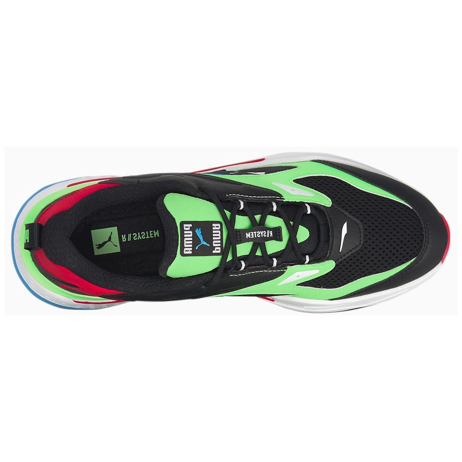 Puma RS-Fast Black Elektro Green