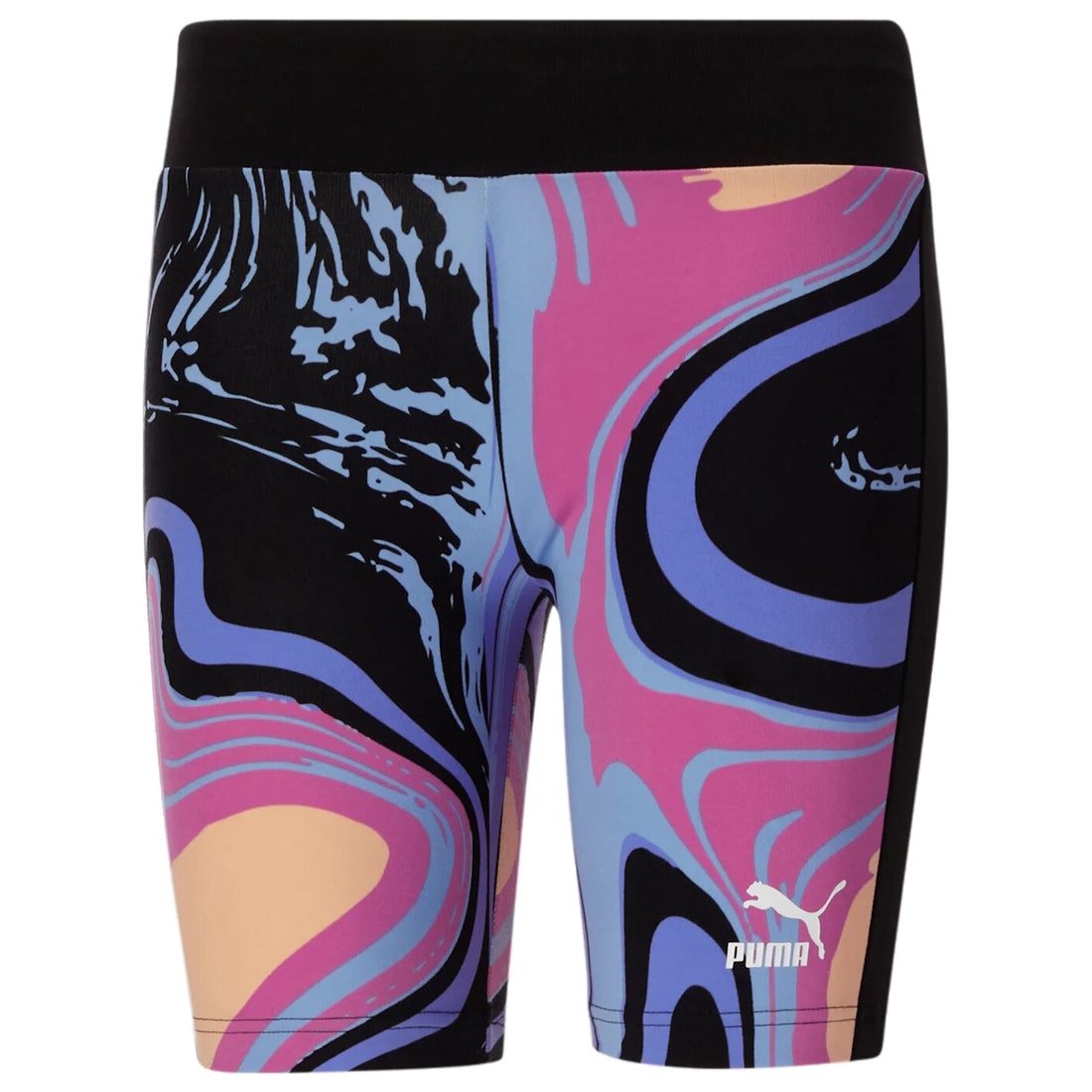 Puma Marbled Aop Short Tight Womens Style : 533362