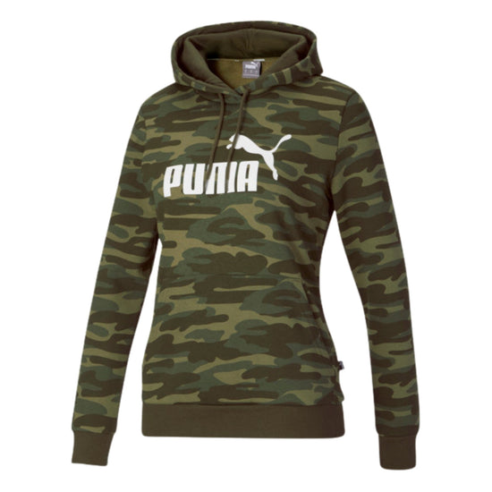 Puma Ess+ Logo Camo Hoodia Us Womens Style : 845899