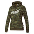 Puma Ess+ Logo Camo Hoodia Us Womens Style : 845899