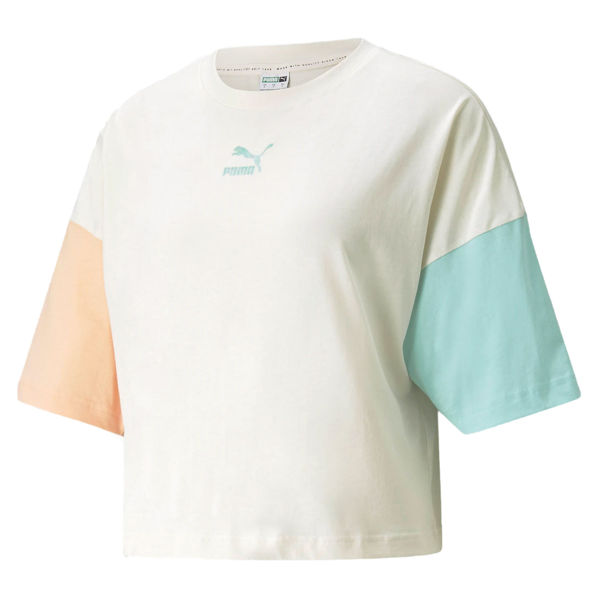 Puma Clsx Boyfriend Tee Womens Style : 531696