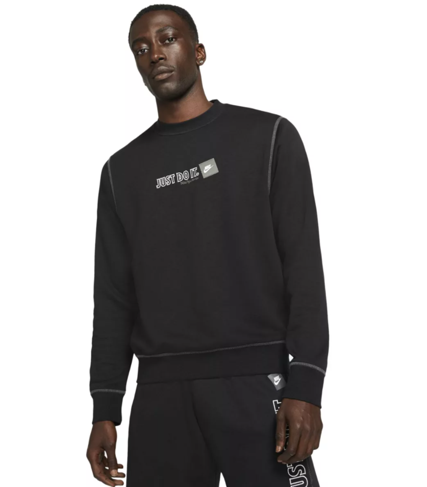 Nike Just Do It Sweatshirt Mens Style : Dd6246