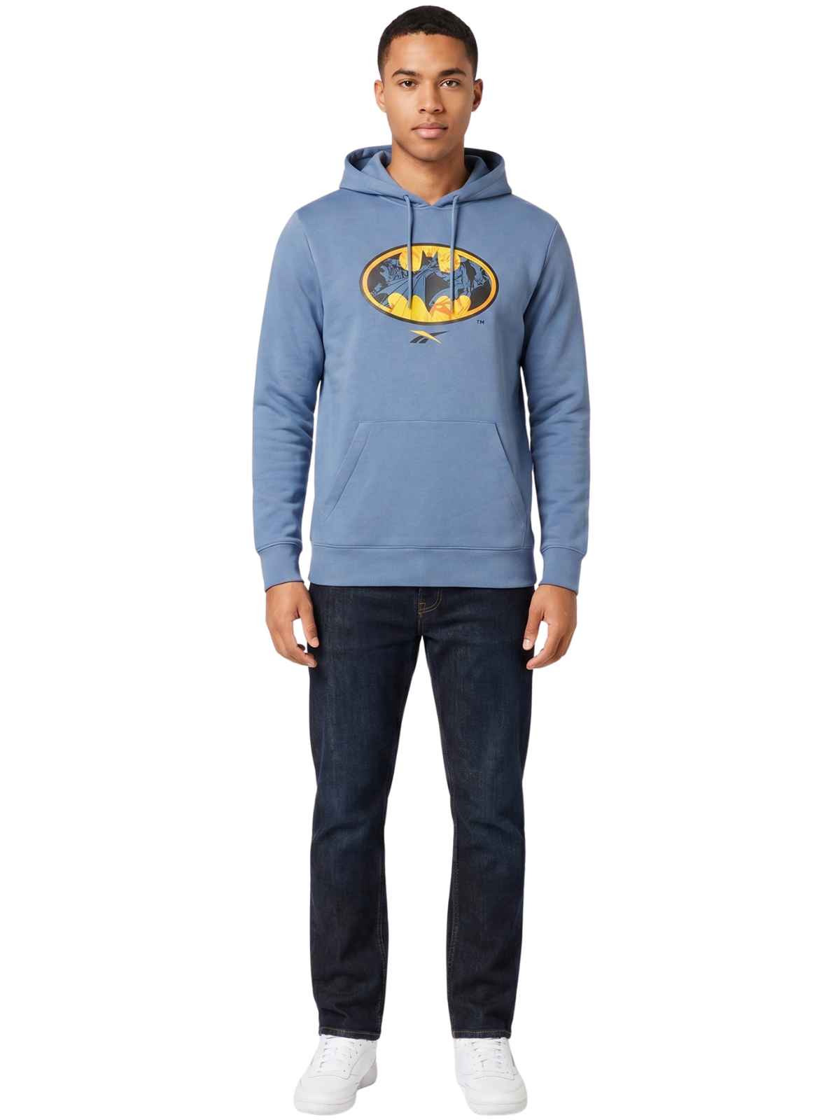 Reebok Dc X Rbk Batman Hoodie Mens Style : Ib5817
