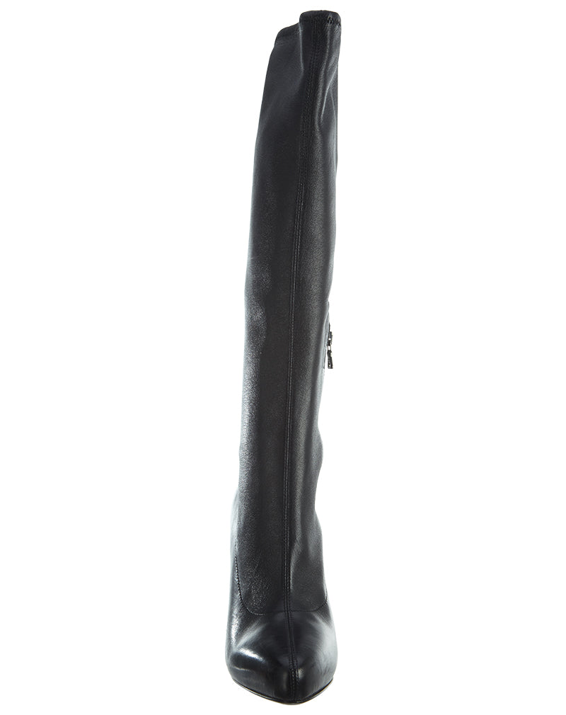 Prada Heel Knee High  Boot Womens Style # Iw97