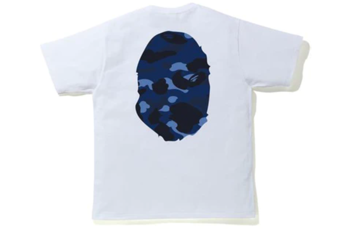 Bape Color Camo Big Ape Head T-shirt Mens Style : 983587