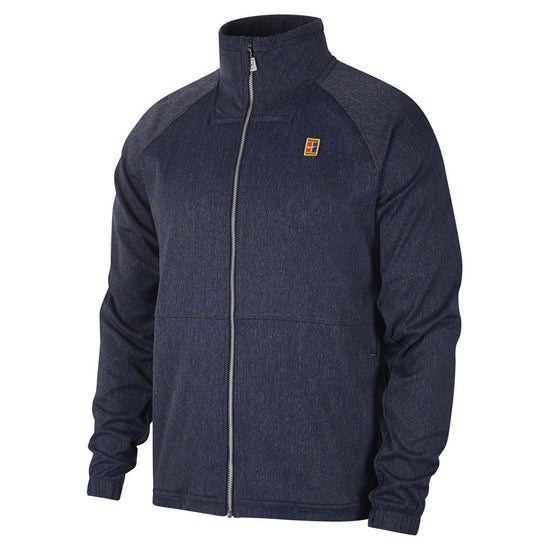 Nike Court Denim-look Tennis Full-zip Jacket Mens Style : Ci9175