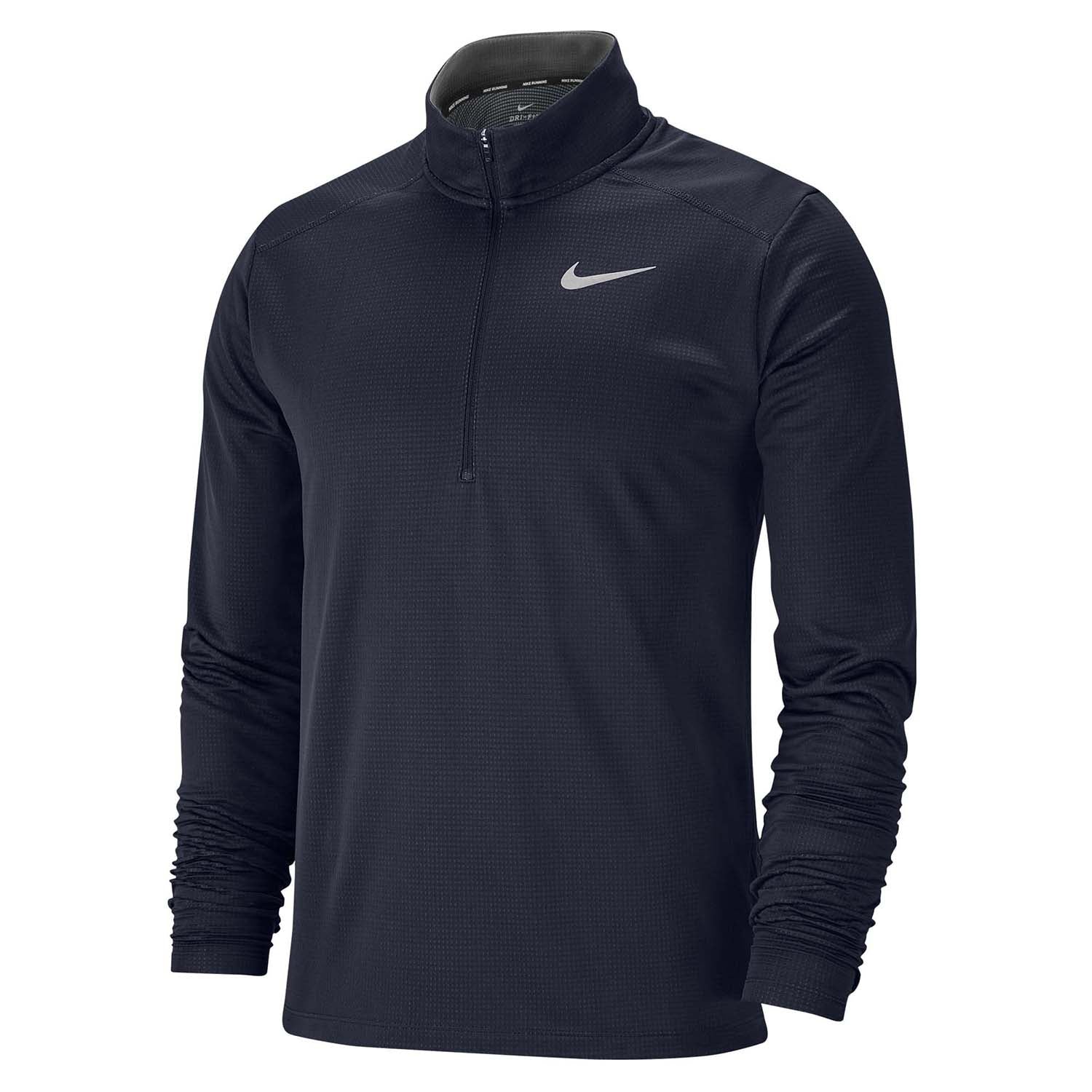 Nike Dri-fit 1/2-zip Running Top Mens Style : Bv4755