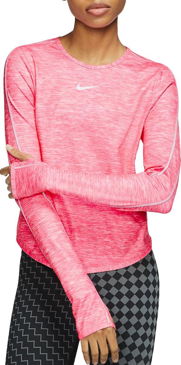 Nike Top Long Sleeve Runway Reflective Womens Style : Ck2312