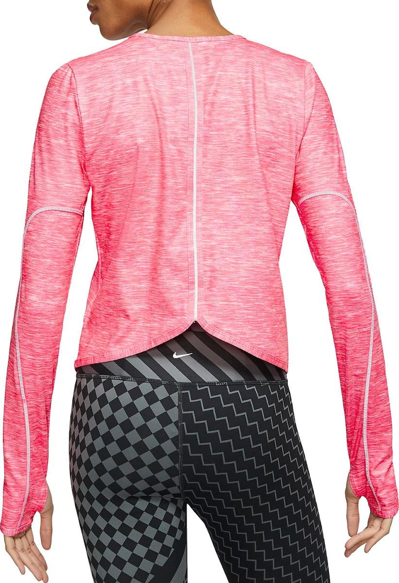 Nike Top Long Sleeve Runway Reflective Womens Style : Ck2312