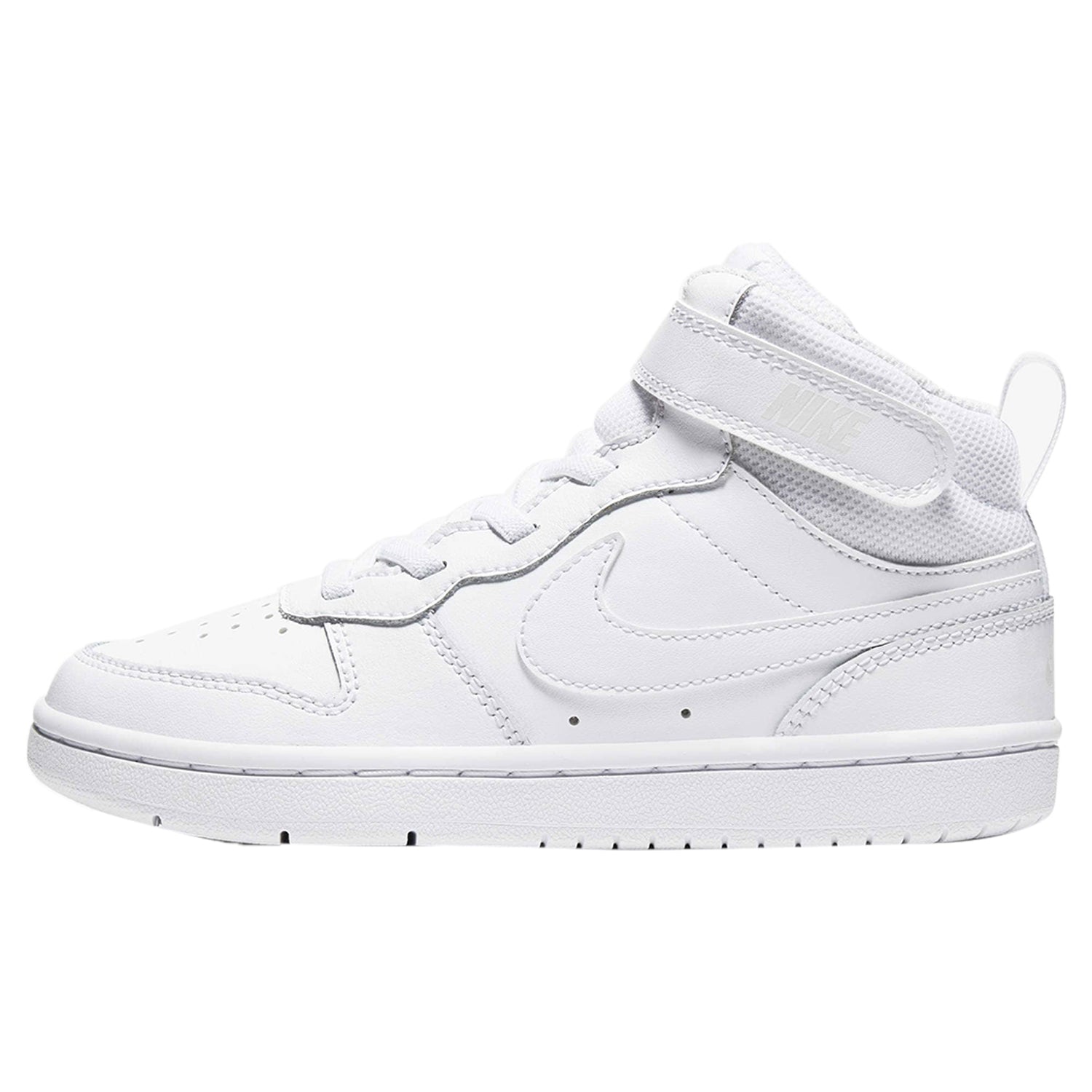 Nike Court Borough Mid 2 Triple White (PS)