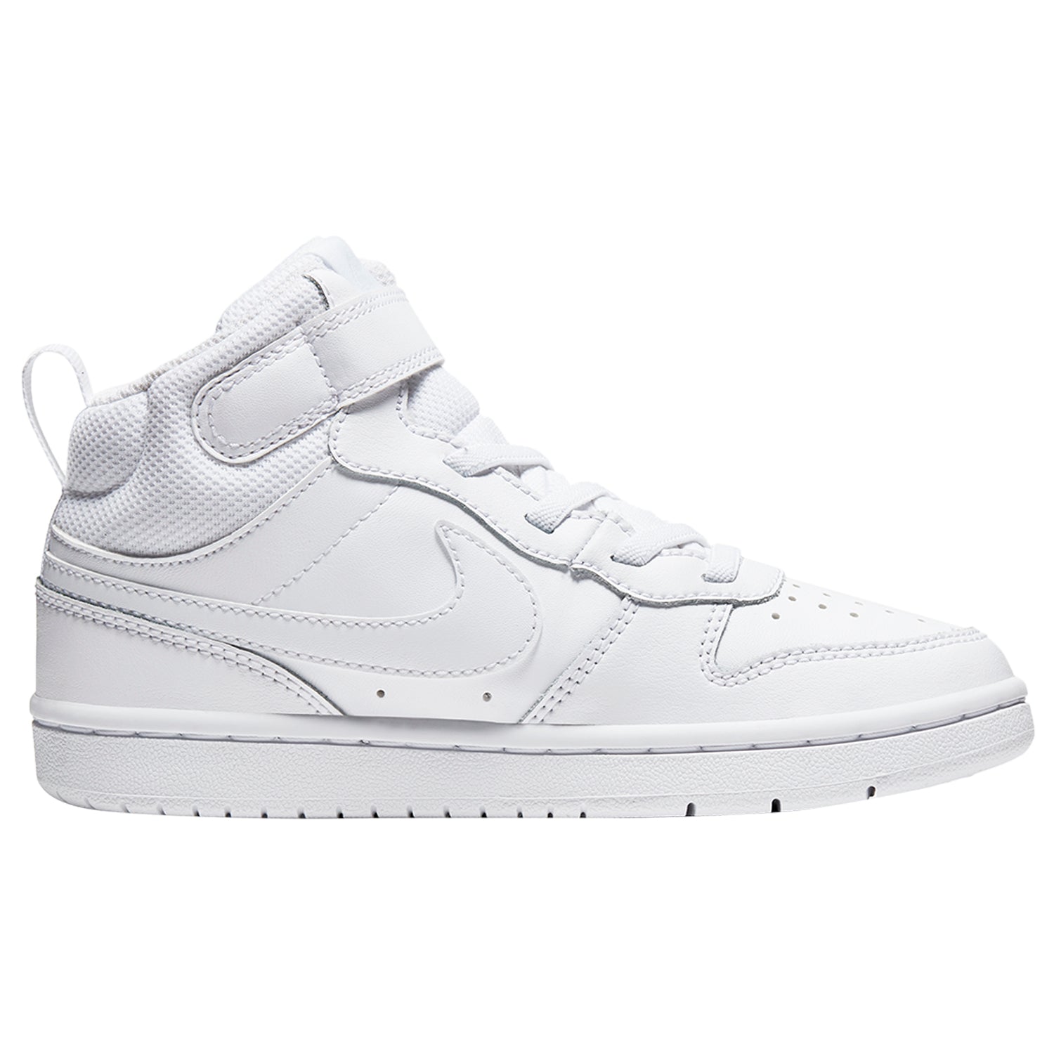 Nike Court Borough Mid 2 Triple White (PS)