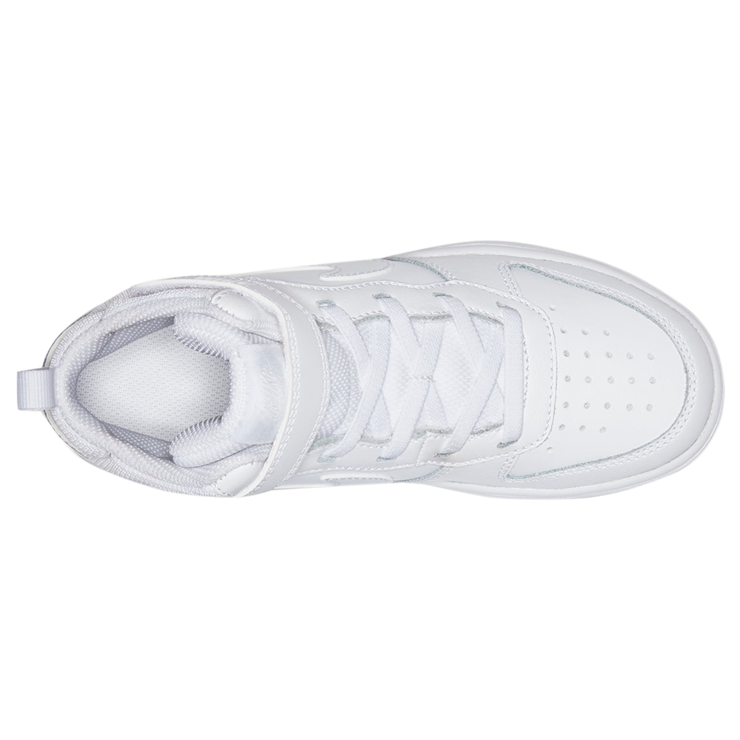 Nike Court Borough Mid 2 Triple White (PS)