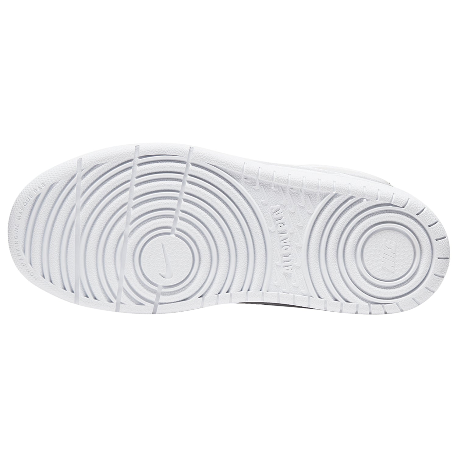 Nike Court Borough Mid 2 Triple White (PS)