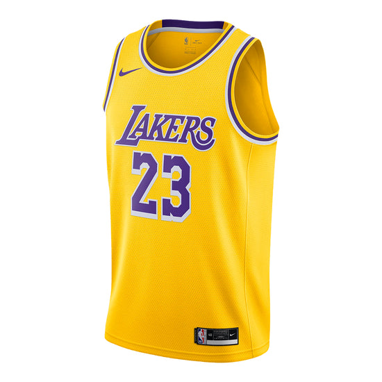 Nike Nba Swingman Jersey Lebron James Lakers Icon Edition 2020 Mens Style : Cw3669