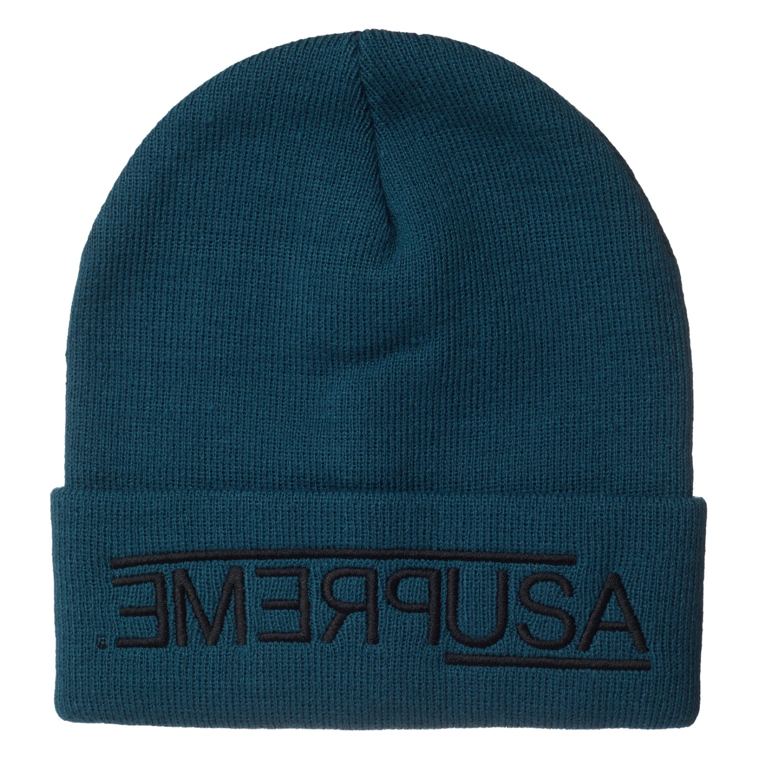 Supreme USA Beanie Work Teal