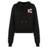 Off-white Gradient Crop Hoodie Black Multicolor Off-white Mens Style : Owbb016r21jer0011084