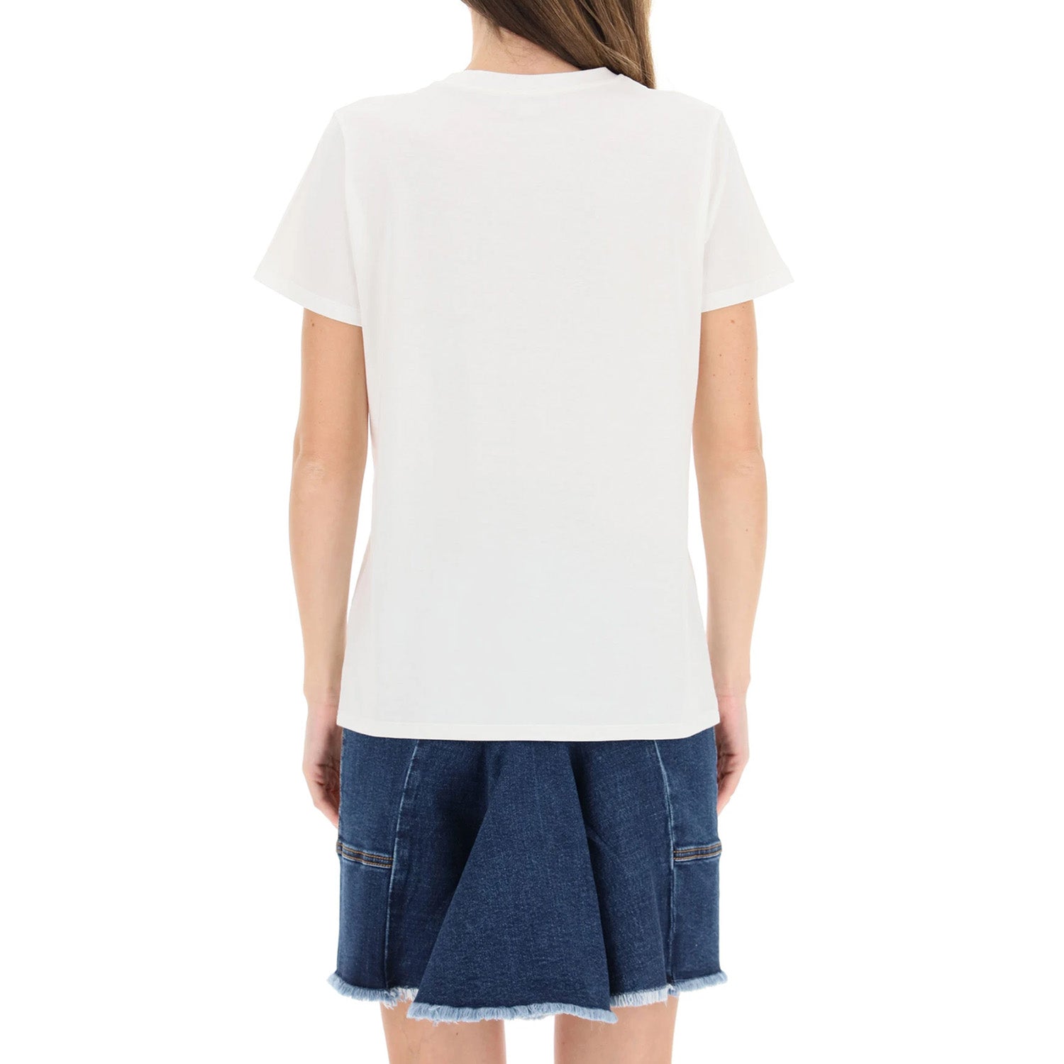 Alexander Mcqueen  Alexander Mcqueen Tromp Oeil T-shirt Womens Style : 651375.qzacl