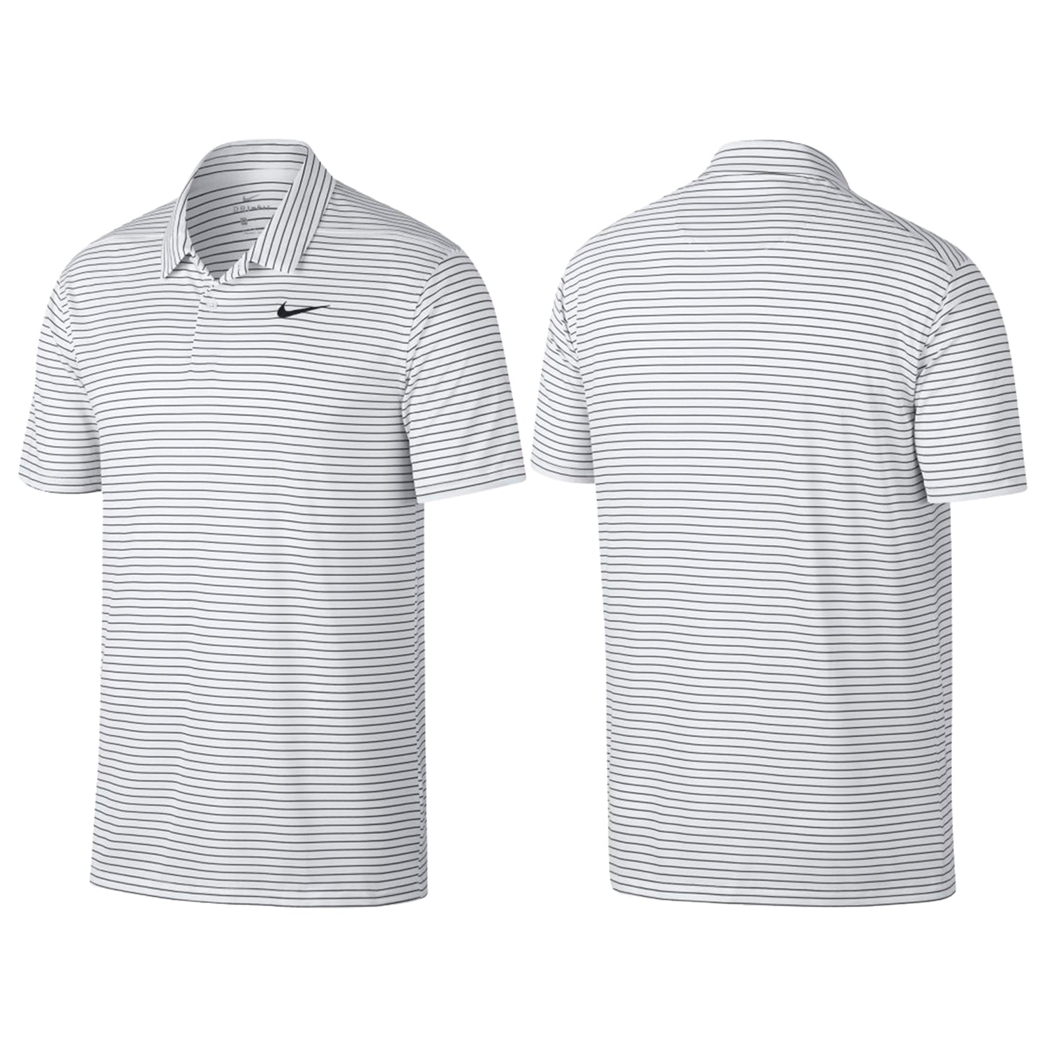 Nike Dri-fit Striped Golf Polo Mens Style : Aj5482