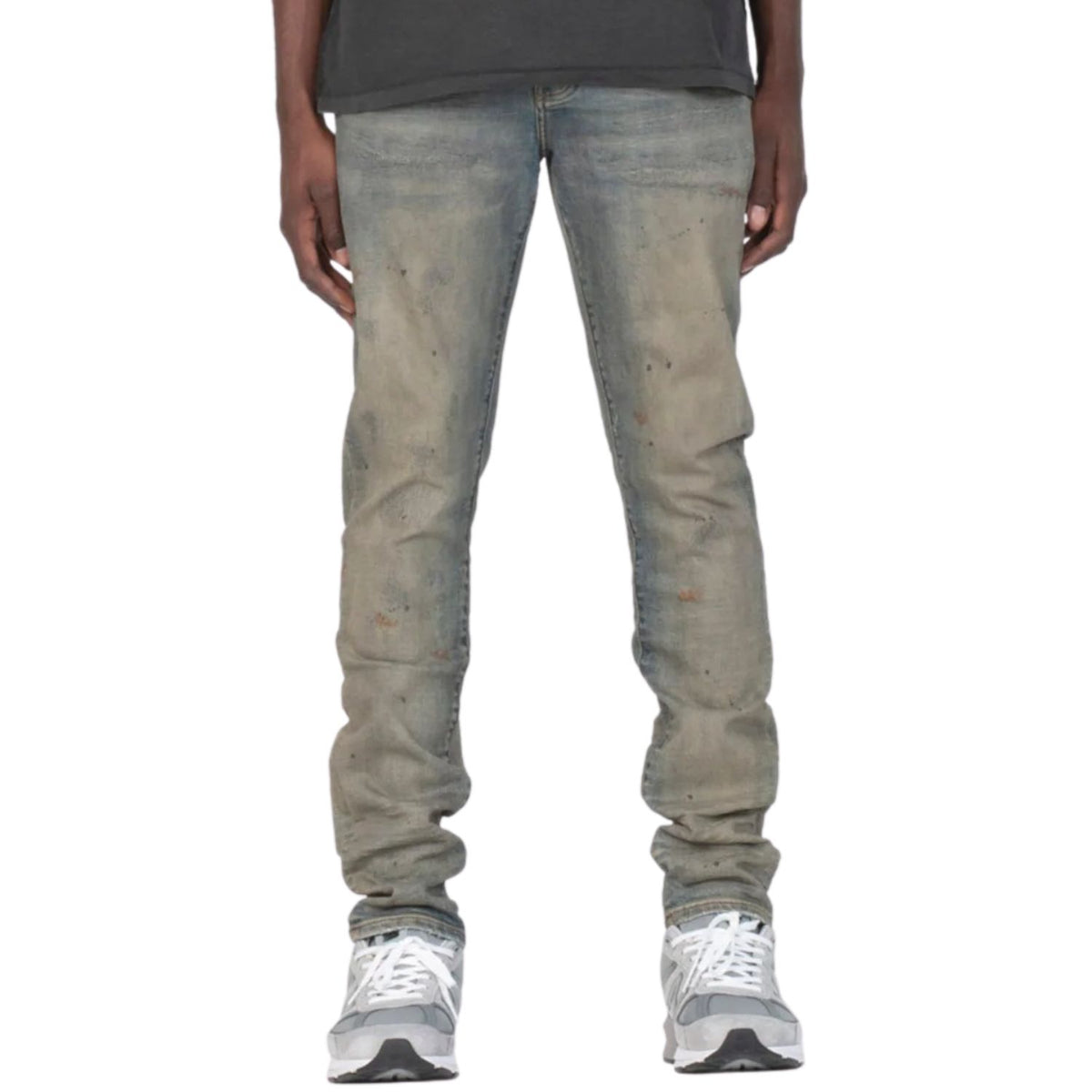 Purple-brand Slim Fit Jeans-low Rise With Slim Leg Mens Style : P001-ior