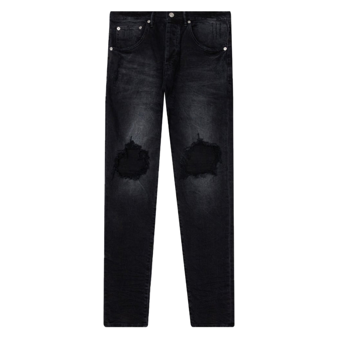 Purple-brand Slim Fit Jeans-low Rise With Slim Leg Mens Style : P002-blb