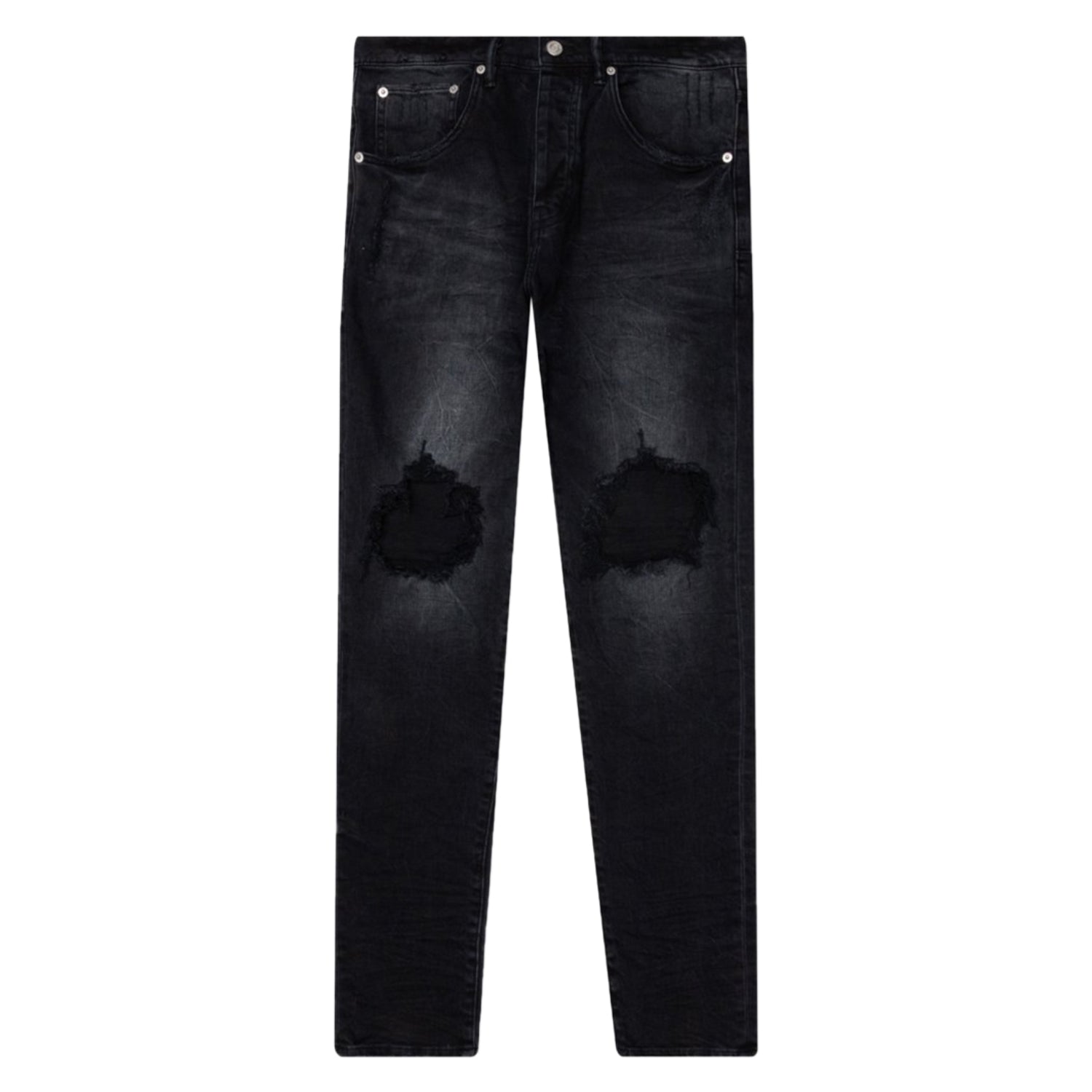 Purple-brand Slim Fit Jeans-low Rise With Slim Leg Mens Style : P002-blb
