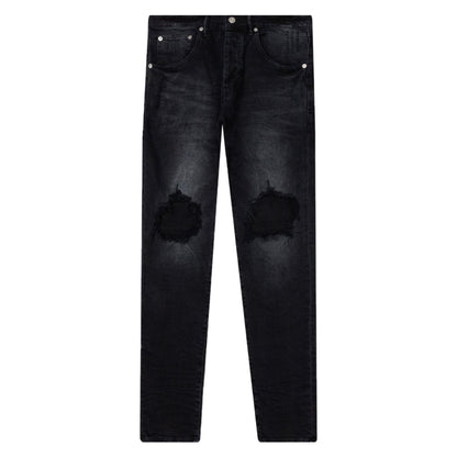 Purple-brand Slim Fit Jeans-low Rise With Slim Leg Mens Style : P002-blb