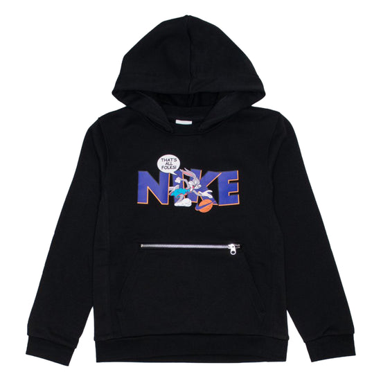 Nike Space Jam A New Legacy Big Kids Dri-Fit Hoodie Black