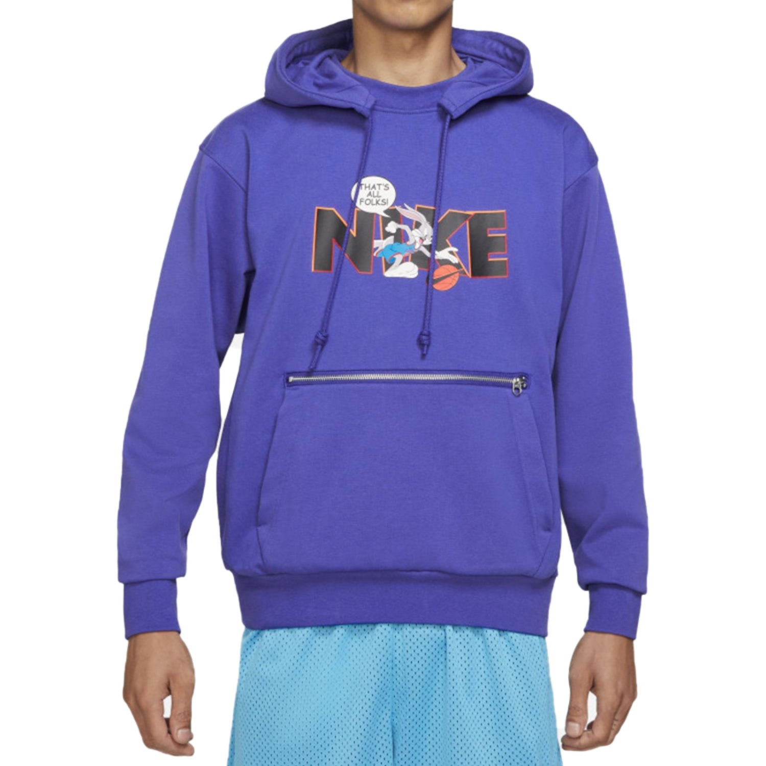 Nike Dri-fit Standard Issue X Space Jam: A New Legacy Basketball Pullover Hoodie Mens Style : Dj3889