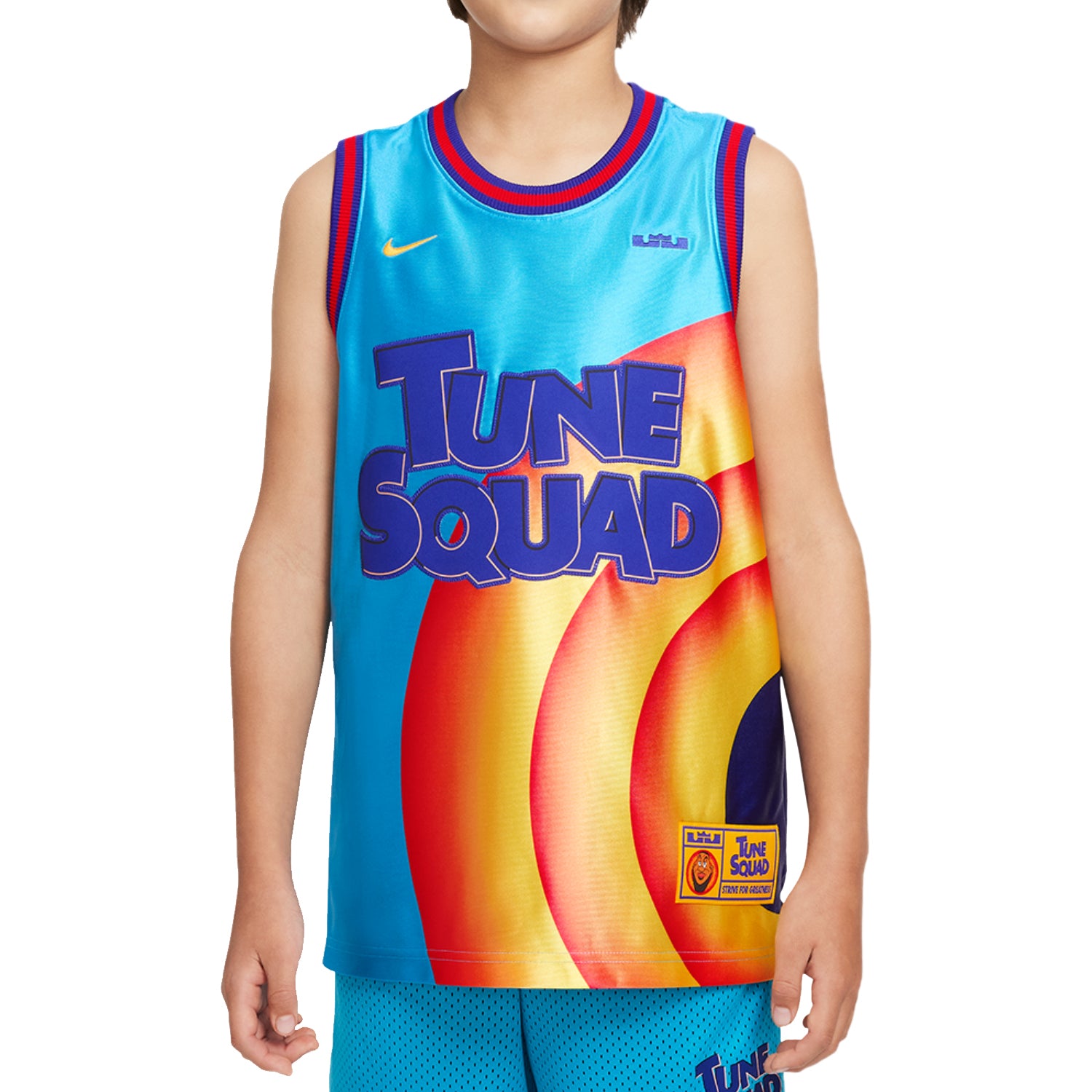 Nike Dri-fit Standard Issue X Space Jam: A New Legacy Basketball Top Big Kids Style : Dm2973