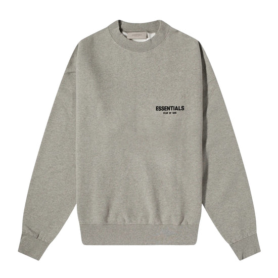 Fear Of God Essentials Back Logo Crewneck Long Sleeve T-shirt Mens Style : 619526