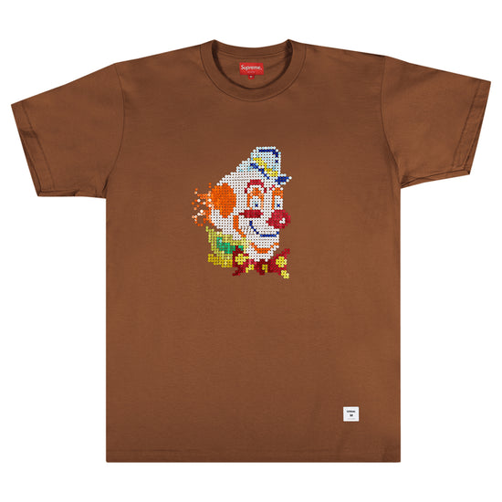 Supreme Clown Sequin S/S Top Brown
