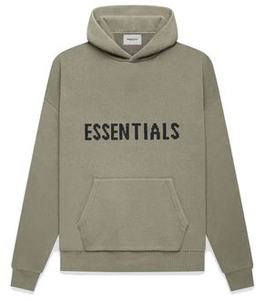 Fear Of God Essentials Front Logo Knit Pullover Hoodie Mens Style : 633692