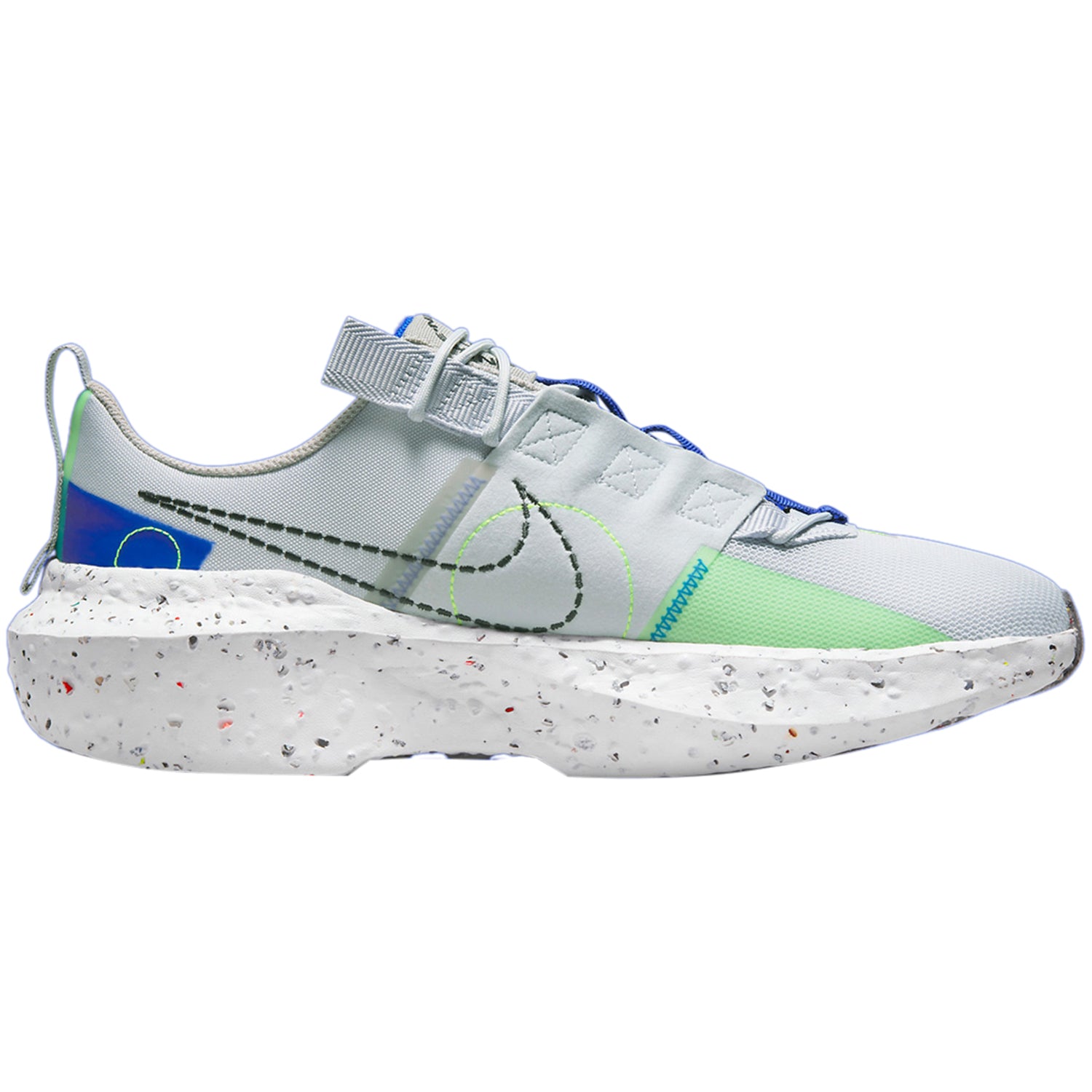 Nike Crater Impact Pure Platinum Electric Green