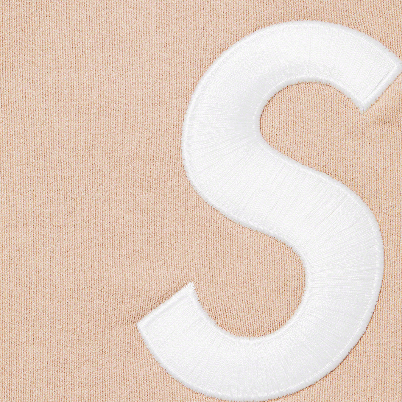 Supreme S Logo Split Sweatpant Tan
