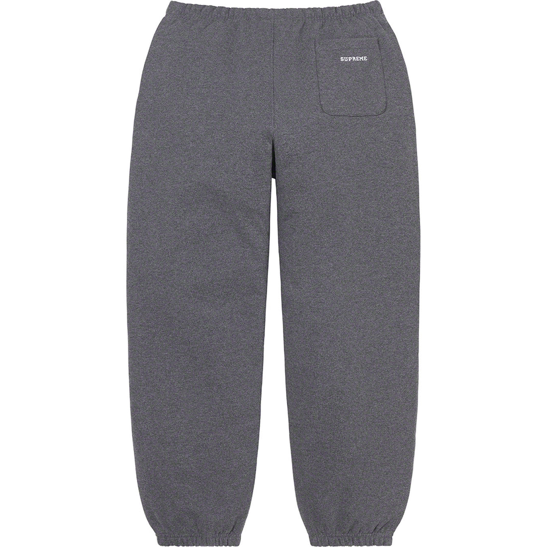 Supreme S Logo Split Sweatpant Heather Grey