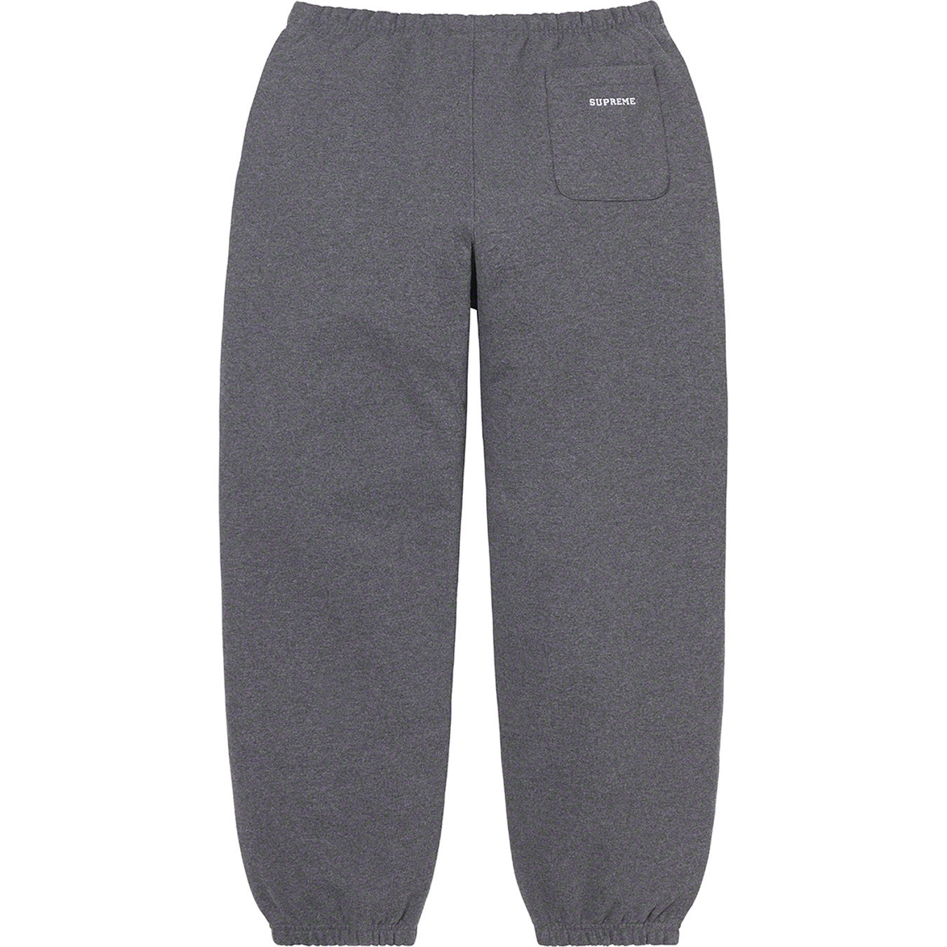 Supreme S Logo Split Sweatpant Heather Grey