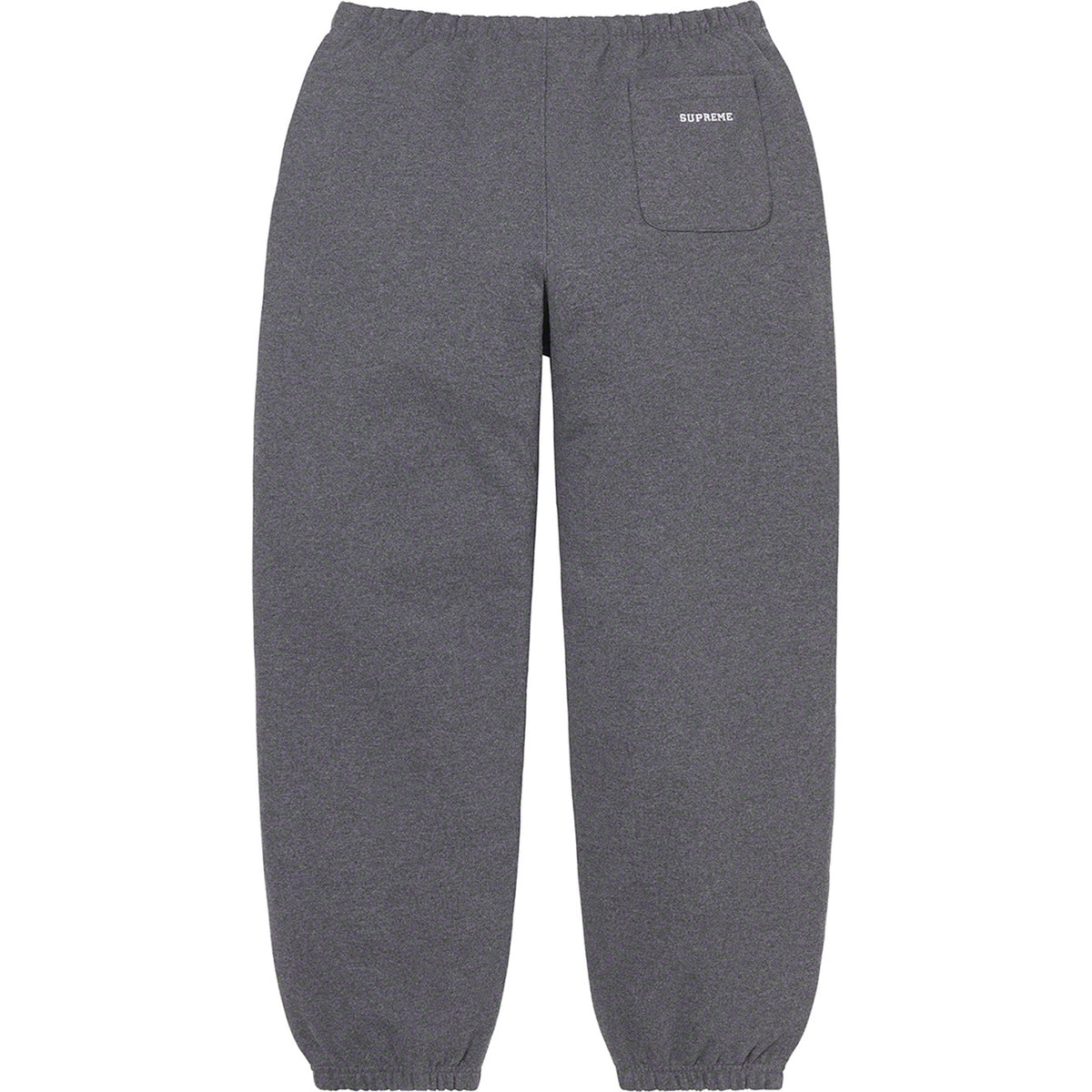 Supreme S Logo Split Sweatpant Heather Grey