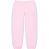Supreme S Logo Split Sweatpant Light Pink