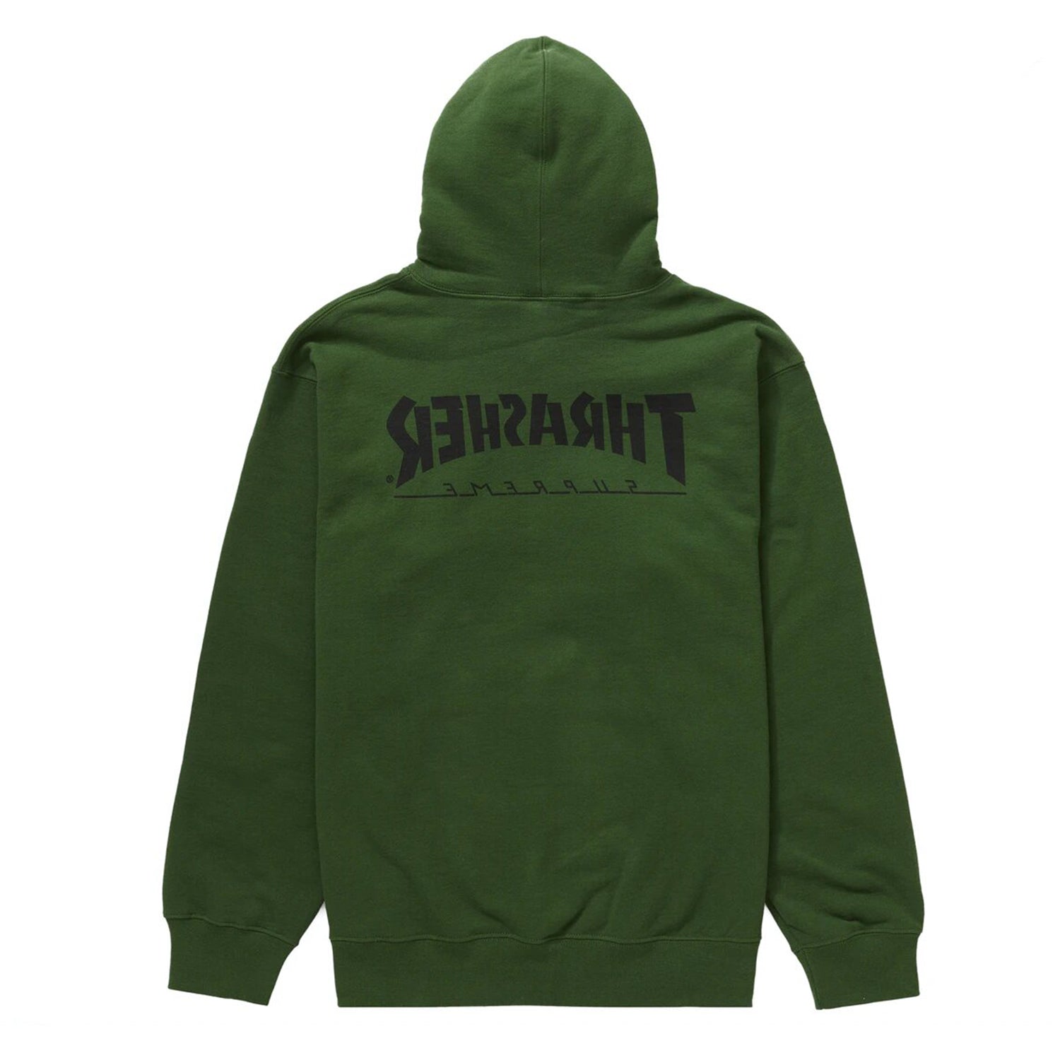 Supreme Thrasher Hooded Sweatshirt Green