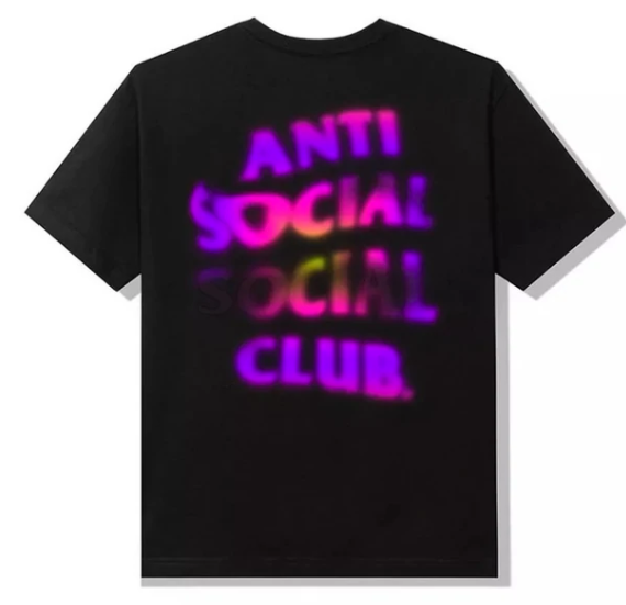 Anti Social Social Club Lava Tee Black