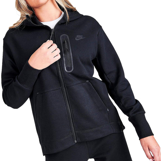 Nike Sportswear Tech Fleece Essential Full-zip Hoodie Womens Style : Dd5624