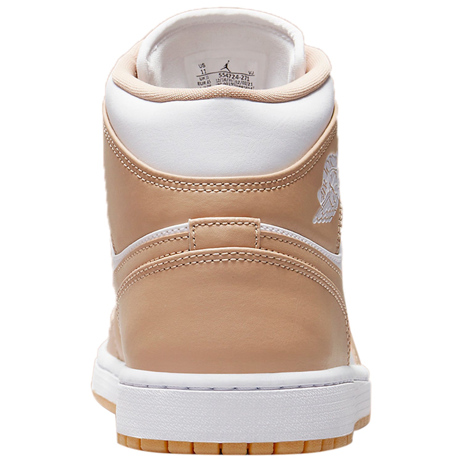 Jordan 1 Mid Tan Gum