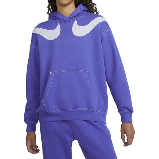 Nike Sportswear Swoosh Oversized Fleece Hoodie Womens Style : Dd5580