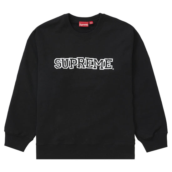 Supreme Shattered Logo Crewneck Black
