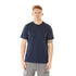 G WEST MENS SOLID CREW NECK TEE - NAVY