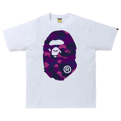 Bape Color Camo Side Big Ape Head Tee Mens Style : 912699