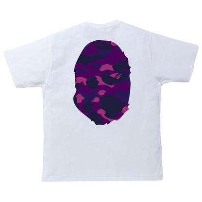 Bape Color Camo Side Big Ape Head Tee Mens Style : 912699