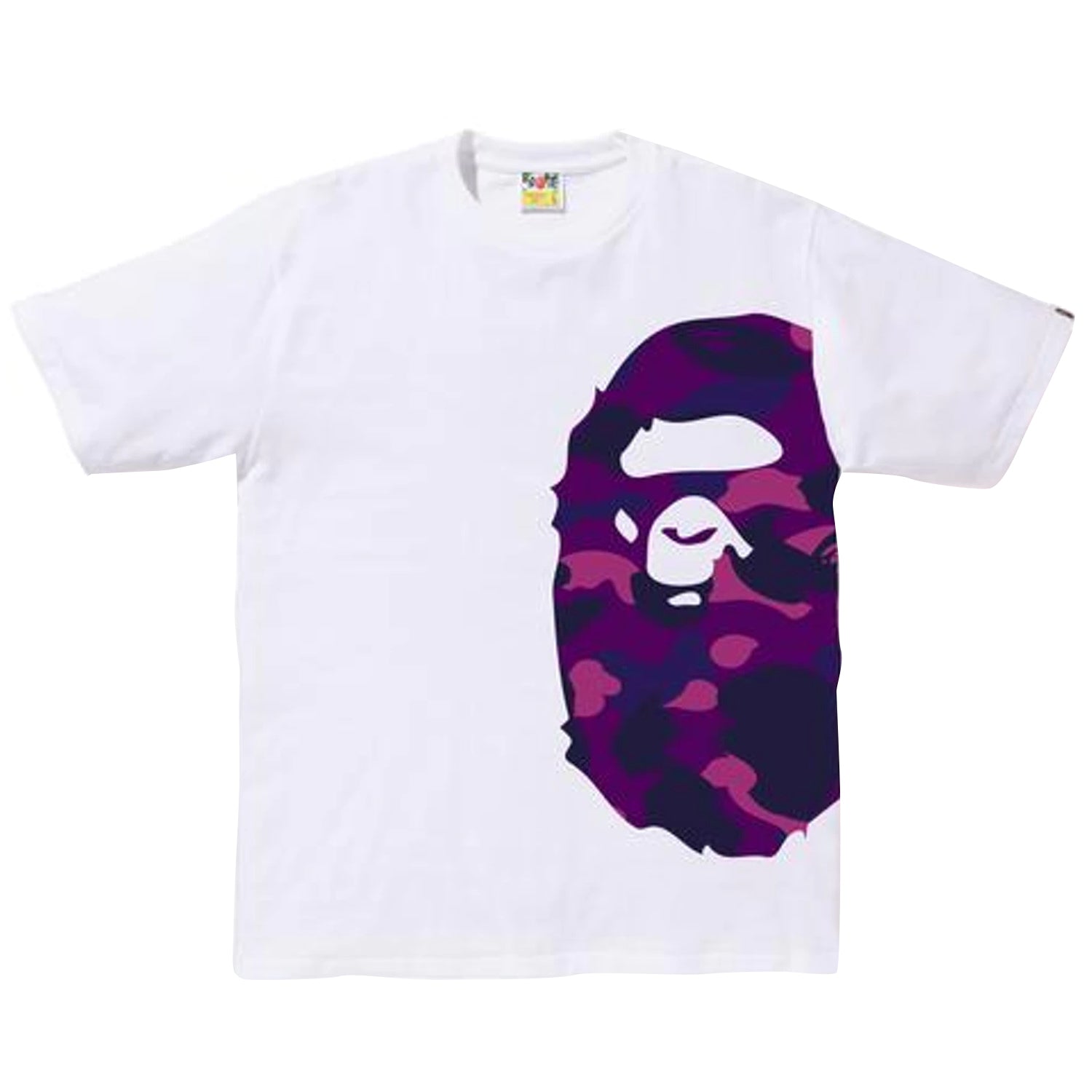 Bape Color Camo Big Ape Head Tee Mens Style : 009316