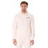 G WEST MENS FLEECE  PULLOVER HOODIE - WHISPER WHITE